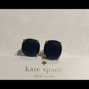 Kate spade- navy earrings
